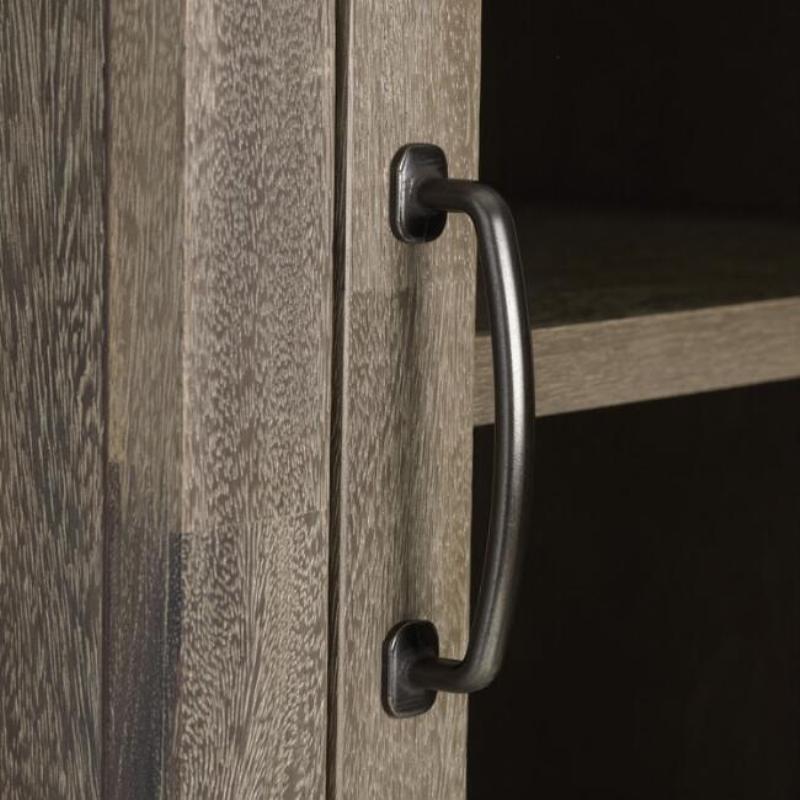 Weathered Gray Jozy Dining Room Curio Appu Art and Handicrafts