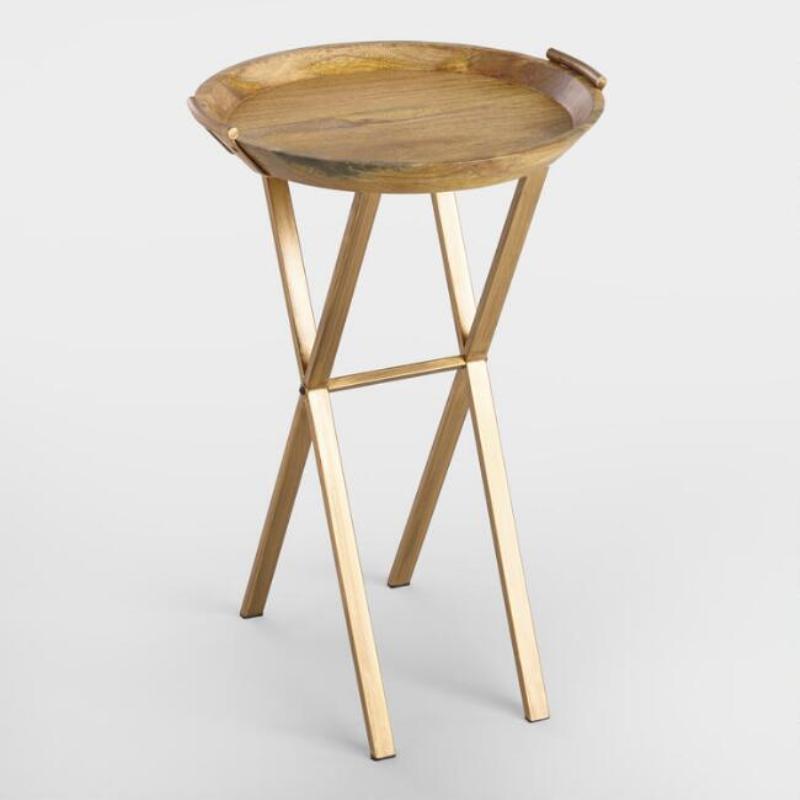 Wood Neema Accent Table Appu Art and Handicrafts